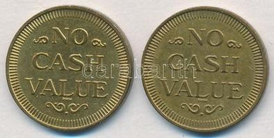 Amerikai Egyesült Államok DN "Bear Valley Transit" fém zseton (2x) T:2
USA ND "Bear ...