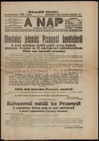 1915 A Nap 2 száma, 1915. junius 4.,1915. okt. 1. XII. évf. 156 sz.,278. sz. Benne a kor, az I. vilá...