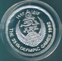 Egyiptom 1992. 5Ł Ag "Olimpia-labdarúgás" T:PP
