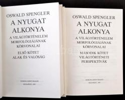 Oswald Spengler: A nyugat alkonya. Fordította: Juhász Anikó, Csejtei Dezső, Simon Ferenc.  Bp., 1995...