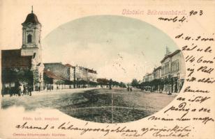 1903 Békéscsaba, Fő tér, katolikus templom