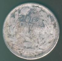 Chile 1908. 10c Ag T:/3