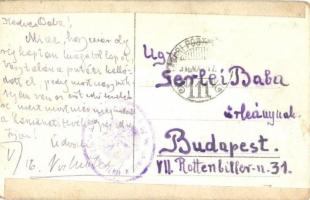 1916 Równo, Szpykowy wojskowy Lager / Schipkower Lager / military camp + K.u.K. Feldpost (EK)