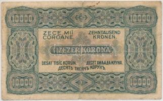 1923. 10.000K "Orell Füssli Zürich" piros sorozat- és sorszám T:III-
Adamo K42/1