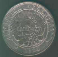 Argentína 1884. 2c T:2/3