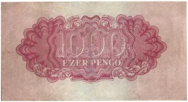 1944. 1000P "A Vörös Hadsereg Parancsnoksága" T:III,III- restaurált
Adamo P48