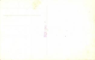 1935 Hévíz, fürdőzők csoportképe. Ring photo