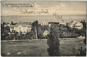 Balatonszemes, nyaralók, villa (r)