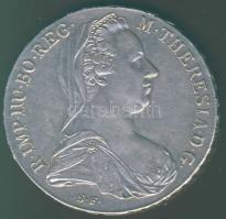 Ausztria 1780. Thaler Ag "Maria Theresia" utánveret T:2+