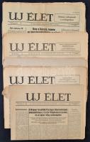 1958-1976 az Új élet izraelita lap 11 lapszáma, érdekes írásokkal