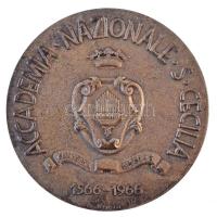 Olaszország 1966. "Szent Cecília Konzervatórium és Akadémia - 1566-1966" jelzett Ag emléké...