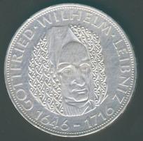 NSZK 1966. 5M Ag "Leibniz" T:BU