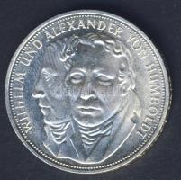 NSZK 1967. 5M Ag "Humboldt" T:BU