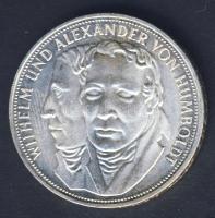 NSZK 1967. 5M Ag "Humboldt" T:BU