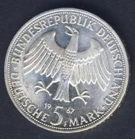 NSZK 1967. 5M Ag "Humboldt" T:BU