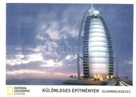 6 db MODERN használatlan National Geographic motivíumlap / 6 modern unused National Geographic motiv...