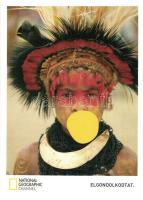 6 db MODERN használatlan National Geographic motivíumlap / 6 modern unused National Geographic motiv...