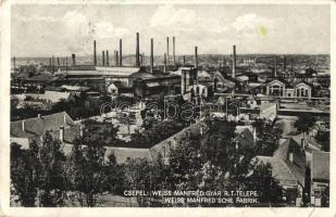 2 db RÉGI budapesti képeslap; Pestszentlőrinc és Csepel / 2 pre-1945 Hungarian town-view postcards f...