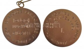 2007. "Magyar Vitorlás Szövetség - Hungarian Yachting Association" 2db emlékérem, egyik fü...