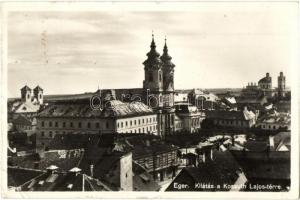 Eger, kilátás a Kossuth Lajos térre (EB)