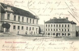1905 Szentgotthárd, Római katolikus iskola, M. kir. állami gimnázium. Kiadja Wellisch B.