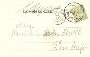 1905 Szentgotthárd, Római katolikus iskola, M. kir. állami gimnázium. Kiadja Wellisch B