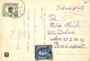 Bruck an der Mur + Osztrák és Magyar portóbélyeg