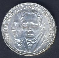 NSZK 1968. 5M Ag "Humboldt" T:BU