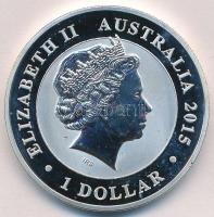 Ausztrália 2015. 1$ Ag "Kookaburra" (1oz/0.999) T:PP 
Australia 2015. 1 Dollar Ag "K...