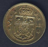 Románia 1930. 5L T:2/3