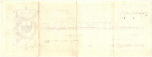 1931. 5db váltó, közte 1db kitöltetlen T:III