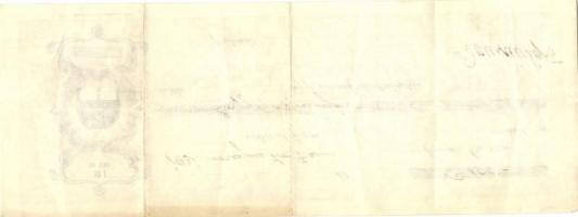 1931. 5db váltó, közte 1db kitöltetlen T:III