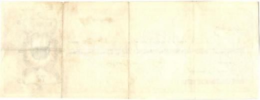 1931. 5db váltó, közte 1db kitöltetlen T:III