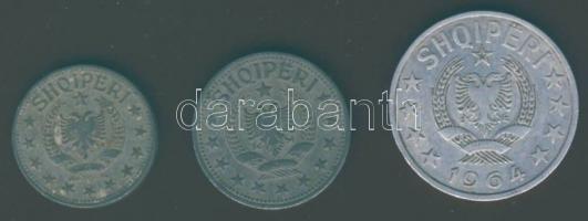 Albánia 1947. 1L, 2L + 1964. 1L T:3