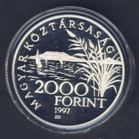 1997. 2000Ft Ag "Régi balatoni hajók I" T:PP