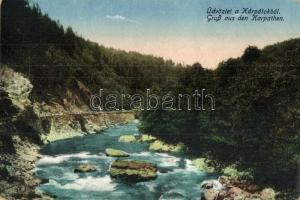 3 db régi képeslap a Kárpátokból / 3 pre-1945 postcards from the Carpathian Mountains