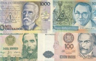 146 db vegyes magyar papírpénz pengő, infla + 13db külföldi T:I,II,III,IV (kevés)