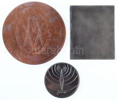 3db-os vegyes magyar emlékérem tétel, közte 1950. "Labdarugó Sport Fejlesztéséért"; 1979. ...