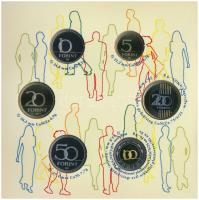 2011. 5Ft-200Ft (6xklf) "Az Európai Unió Tanácsának magyar elnöksége" forgalmi sor szettbe...