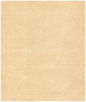 1946. "Nagy-Budapesti Dohányjegy" vízjeles papíron, kitöltetlen, teljes szelvényívvel T:II