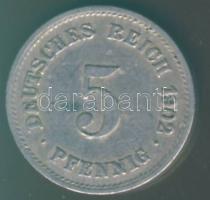 Német Birodalom/Császárság 1902G 5Pf T:3+