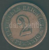 Német Birodalom/Császárság 1874E 2Pf T:3