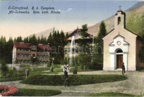 Ótátrafüred, Altschmecks, Stary Smokovec (Tátra); Római katolikus templom / church