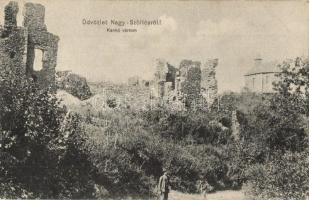1907 Nagyszőlős, Vynohradiv (Vinohragyiv), Sevlus; Kankó várrom / Vynohradiv Castle (Castle Kanku) (EK)