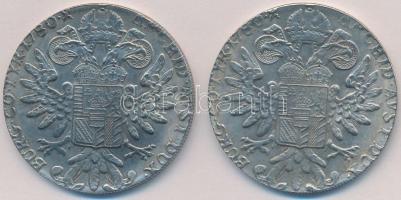 1780SF Tallér "Mária Terézia" (2x) vas hamisítvány (fake coin)