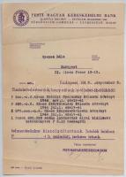 Budapest 1906. "A Magyar Jelzálog-Hitelbank Konvenzionális Nyeremény-Kötvénye" "B&quo...