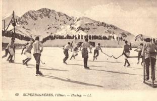 Superbagneres, lHiver, Hockey / Winter sport in France, Ice hockey