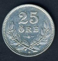 Svédország 1929. 25ö Ag T:3+