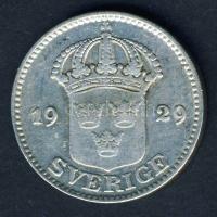 Svédország 1929. 25ö Ag T:3+