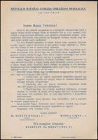 cca 1940-1944 5 db kiadvány magyar fajvédő témában: 
Közte Szociális Ifjúsági Gárdák Országos Mozga...